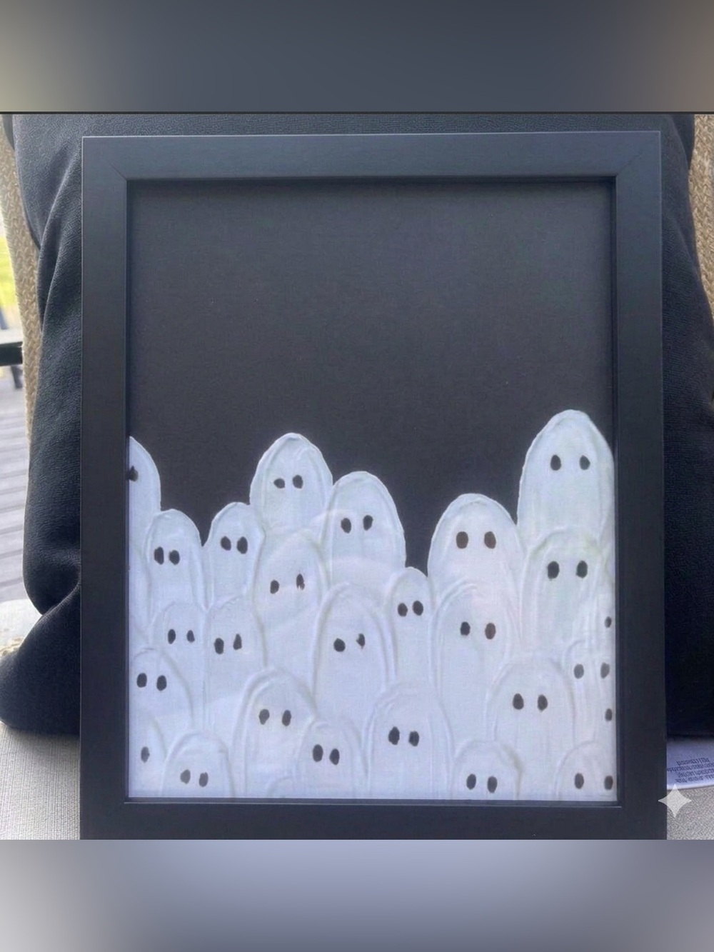 Ghostly Gathering Framed 8x10” Ghost Wall Print